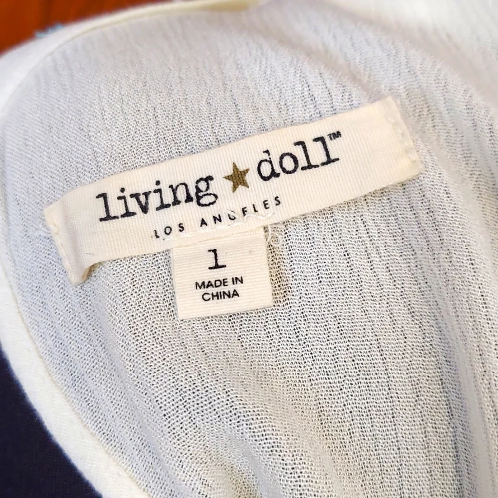 Living Doll Boho Cold Shoulder Floral Tunic - Picture 7 of 9